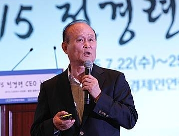 강연하는 이채욱 CJ부회장/뉴시스
