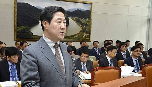 모두발언 하는 유기준 해양수부 장관/뉴시스