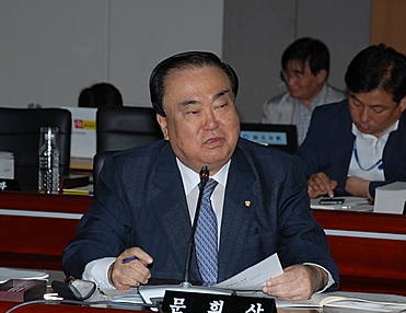 문희상 의원, 충남도 국감/뉴시스