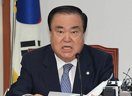 발언하는 문희상 의원/뉴시스