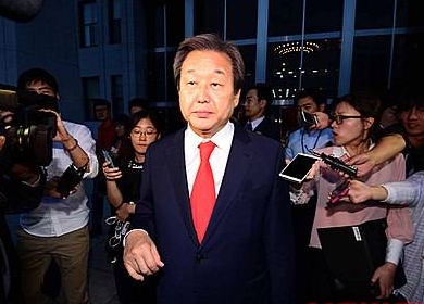 의원총회 마친 김무성 대표/뉴시스