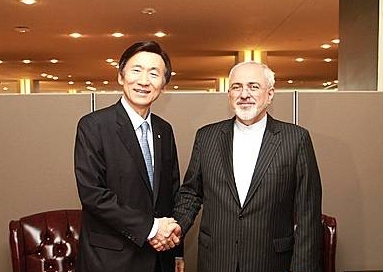 한·이란 외교장관 회담/뉴시스