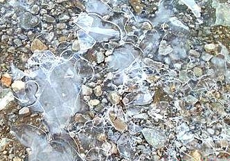 설악산 첫 얼음/뉴시스