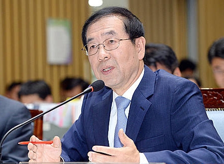 답변하는 박원순 시장/뉴시스