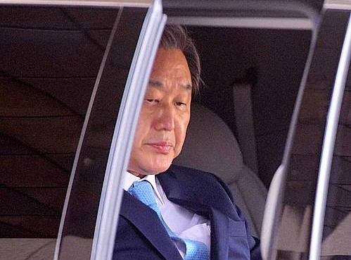 굳은 표정의 김무성 대표/뉴시스