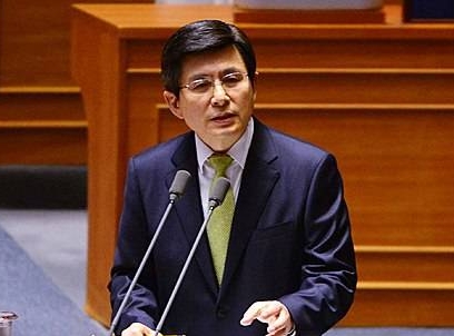 답변하는 황교안 총리/뉴시스