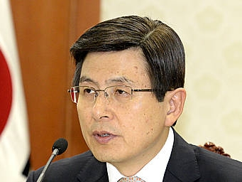 발언하는 황교안 총리/뉴시스