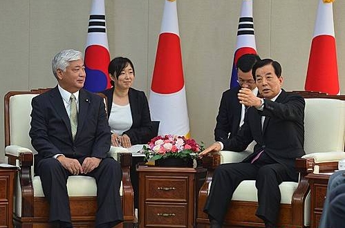 한일국방장관 회담/뉴시스