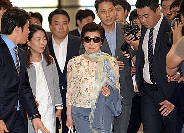 롯데가 경영권 분쟁 '중재자' 하츠코 여사/뉴시스