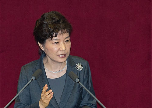 박 대통령 시정연설/뉴시스