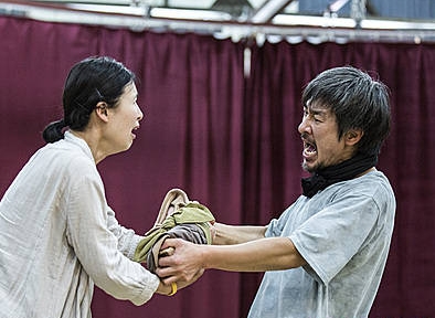 연극 '조씨고아, 복수의 씨앗' 연습현장/뉴시스