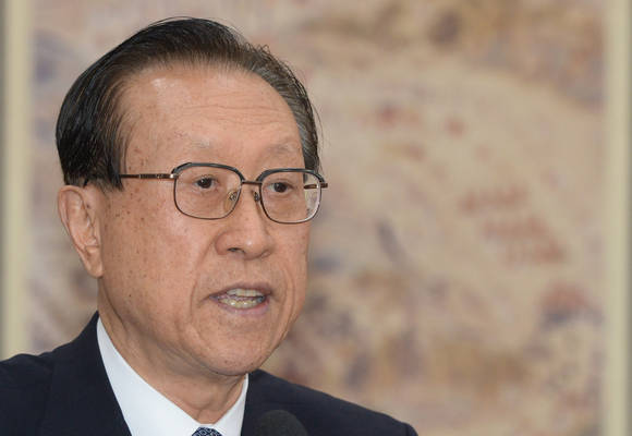 업무보고하는 김정배 국사편찬위원장/뉴시스