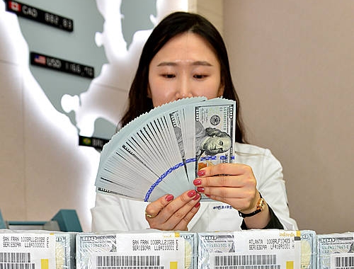 6개월 만에 상승한 외화예금 잔액/뉴시스
