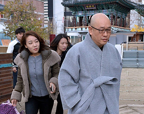 민주노총 한상균 위원장 면담/뉴시스