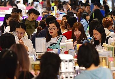 면세점 찾은 유커들/뉴시스