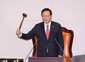 올해 마지막 본회의 주재하는 정의화/뉴시스