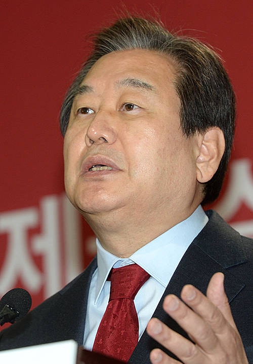 기자회견 하는 김무성 대표/뉴시스