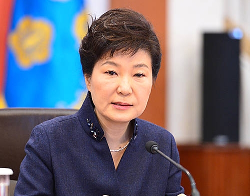 국무회의 주재하는 박근혜 대통령/뉴시스