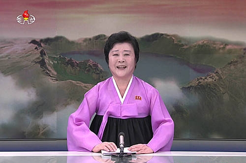 북, 광명성 4호 성과적 발사 발표/뉴시스