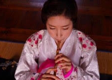 전통악기연주자 가민/뉴시스