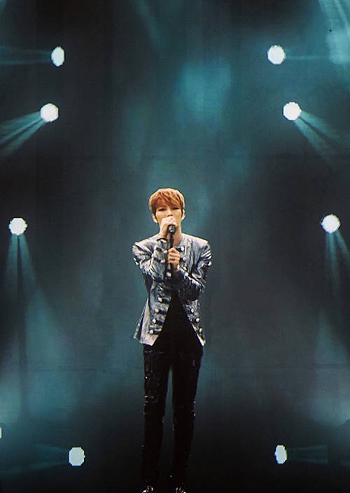 김재중 일본 홀로그램 콘서트/뉴시스