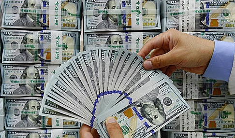 외환보유액 3777억 7000만 달러...사상 최대치 기록/뉴시스