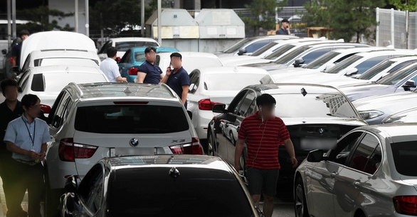 서울 영등포 BMW 서비스센터.