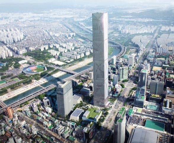 강남구 영동대로 512 부지(옛 한전부지) 개발 조감도. (그래픽 = 서울시 제공)