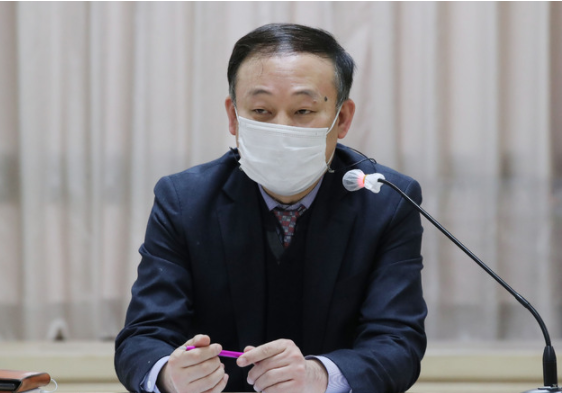 이창준 보건의료정책관이 14일 오전 서울 중구 한국건강증진개발원 대회의실에서 열린 '보건의료발전협의체 3차 실무회의'에서 모두발언을 하고 있다.