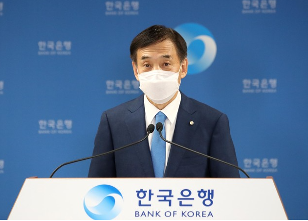 이주열 한국은행 총재가 15일 서울 중구 한국은행에서 열린 통화정책방향 기자간담회에서 발언하고 있다. (사진=한국은행 제공) 