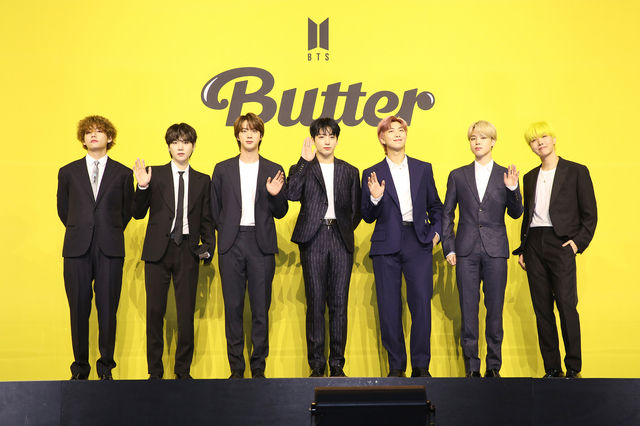 방탄소년단 '버터'. 2021.08.03. (사진 = 빌보드 소셜미디어 캡처) 