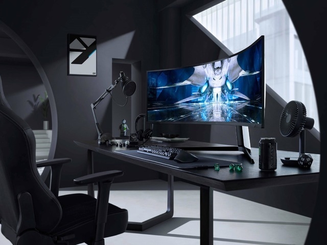삼성전자가 업계 최초로 커브드 게이밍 모니터에 미니 LED를 적용한 '오디세이 Neo(Odyssey Neo) G9'을 오는 29일 국내를 포함한 전 세계 주요 시장에 출시한다고 27일 밝혔다. 오디세이 Neo G9(모델명 S49AG950)은 49형 크기에 1000R 곡률, 32:9 울트라 와이드 화면비, 듀얼 QHD(5,120 x 1,440) 해상도를 갖춘 제품이다. (사진=삼성전자 제공) 2021.07.27. *재판매 및 DB 금지