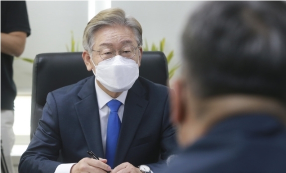 국회사진기자단 = 이재명 경기도지사. 2021.08.13.