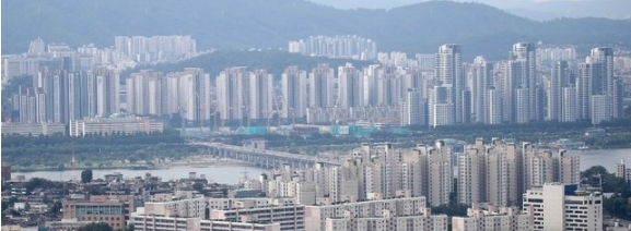 서울 시내 아파트 단지의 모습. 2021.08.08.