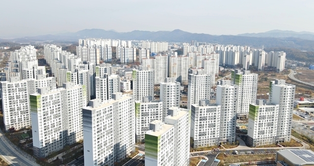 충북혁신도시 공동주택 모습. *재판매 및 DB 금지
