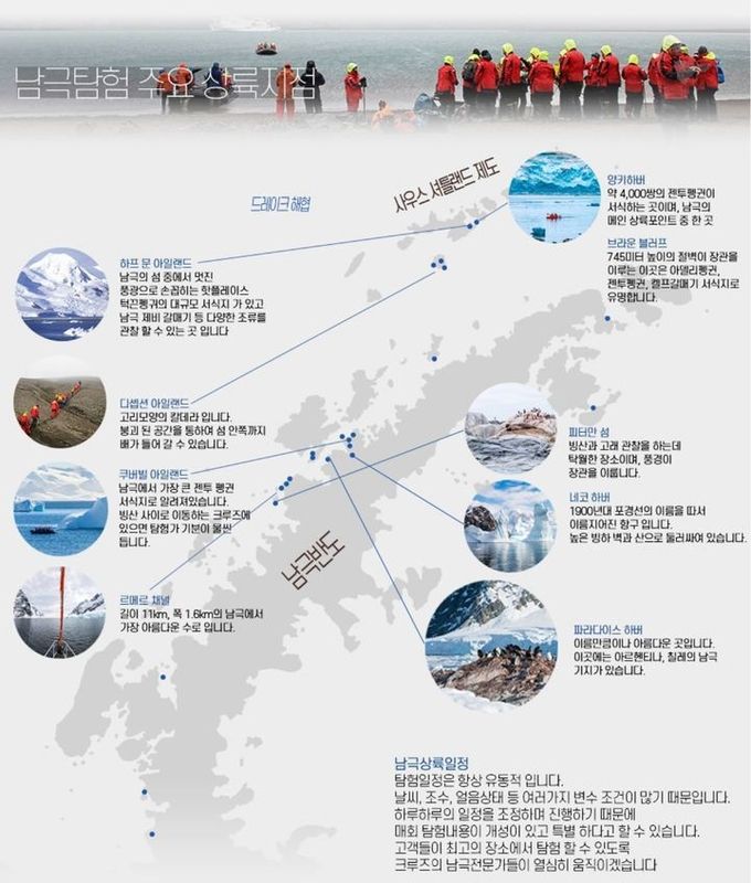 인터파크는 27일 오는 2023년 3월 16박 20일 일정의 '지구여행 끝판왕 남극탐험' 상품을 출시했다. 사진은 인터파크 홈페이지 상품 안내 중 일부. (사진=인터파크 홈페이지 캡쳐). 2021.09.27. *재판매 및 DB 금지