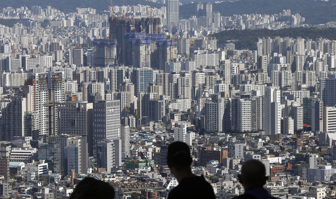 서울시내 아파트 모습. 