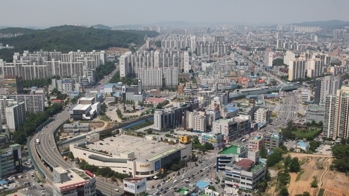  충남 천안시 전경