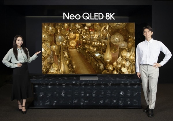삼성전자가 2022년형 ‘Neo QLED 8K’ 제품 출시 기념 체험 행사를 진행한다. ⓒ 파이낸셜데일리 / 삼성전자