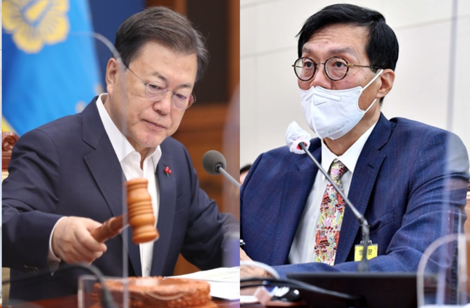 문 대통령, 이창용 한국은행 총재 임명안 재가