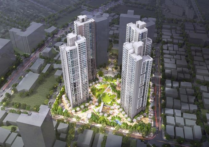 금호건설 울산 남구 신정동 공동주택 조감도 ⓒ 파이낸셜데일리 / 금호건설
