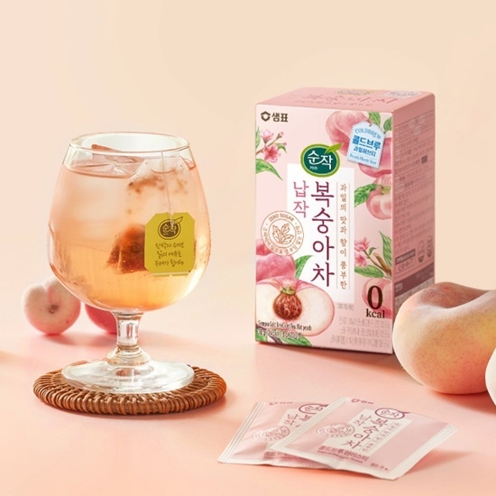 샘표의 차 전문 브랜드 순작이 납작복숭아차를 출시했다. ⓒ 파이낸셜데일리 / 샘표