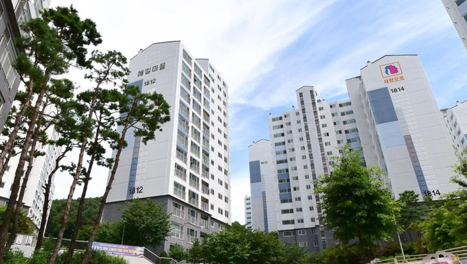 부영그룹, 진접 사랑으로 부영 단지 전경 ⓒ 파이낸셜데일리 / 부영그룹