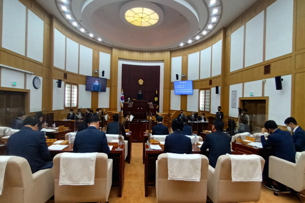 제 241회 임시회 ⓒ파이낸셜데일리/경산시의회