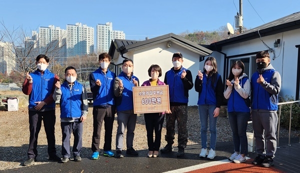 금투협은 ‘소망의 집’에서 겨울나기 봉사활동을 실시했다. ⓒ 파이낸셜데일리 / 금융투자협회