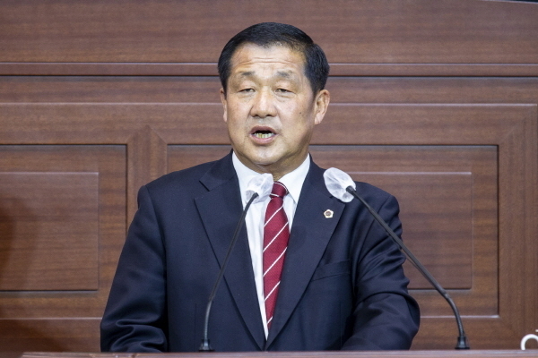 이형식 의원 제2차 정례회 도정질문 ⓒ파이낸셜데일리/경북도의회