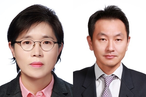 LG그룹 첫 여성 사장 내정된 LG생활건강 이정애 부사장(좌)과 상무에서 전무로 승진한 오상문 일본법인장(우). ⓒ 파이낸셜데일리 / LG생활건강
