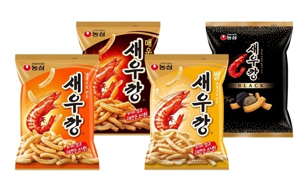 새우깡 브랜드 제품 이미지. ⓒ 파이낸셜데일리 / 농심