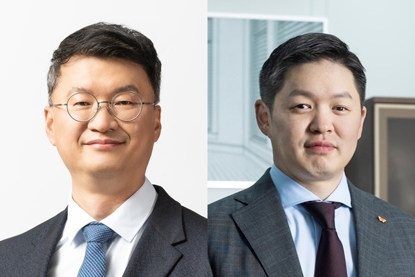 SK네트웍스 이호정 총괄사장(좌)과 최성환 사장(우). ⓒ 파이낸셜데일리 / SK네트웍스