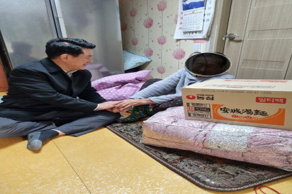  관내 기초수급자, 독거노인 취약계층 대상 동절기 주거실태 점검 ⓒ파이낸셜데일리/청도군